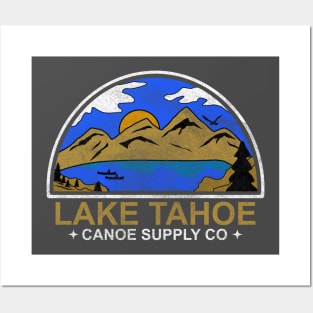Lake Tahoe Canoe  Supply Co Posters and Art